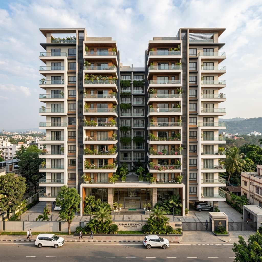 Modern Apartment Complex - Premium Construction by Bhaigya